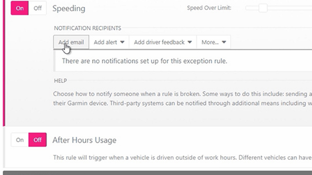 Launch video player: Set up email notifications