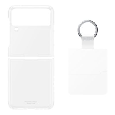 Samsung Clear Case with Ring for Samsung Galaxy Z Flip3 5G - Clear