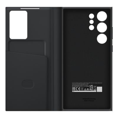 Samsung S-View Wallet Cover for Samsung Galaxy S23 Ultra - Black