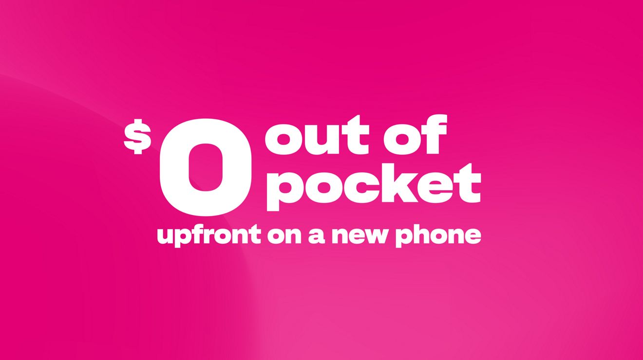$0 out of pocket upfront on a new phone