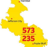 Código de área 864 de South Carolina