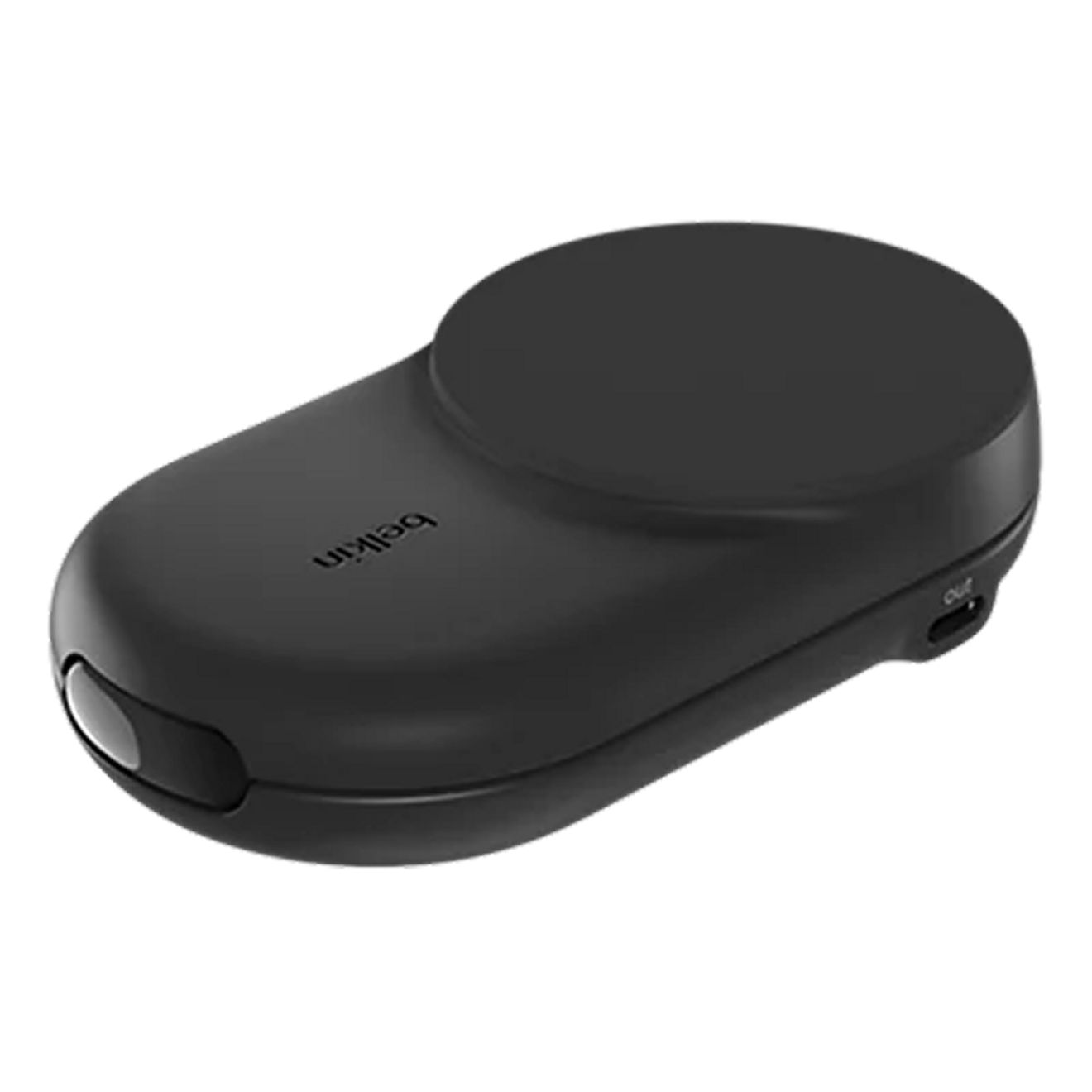 Black belkin 25W magnetic 2-in-1 stand