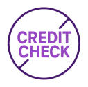 No credit check