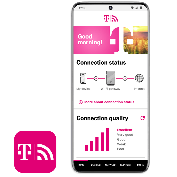 T mobile приложение. T-mobile Internet. Приложение t-link. T mobile Home Internet marketing.