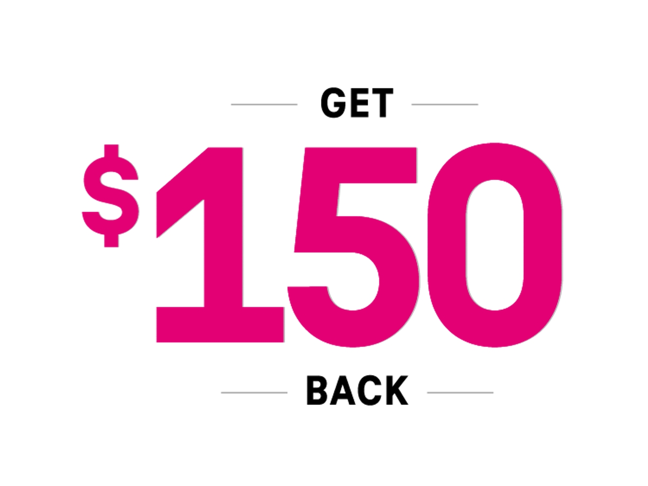 Get 300 dollars back.