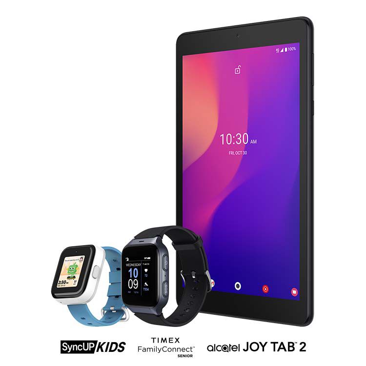 Product image of SyncUPKIDS, TIMEX Family Connect and Alcatel Joy Tab 2 