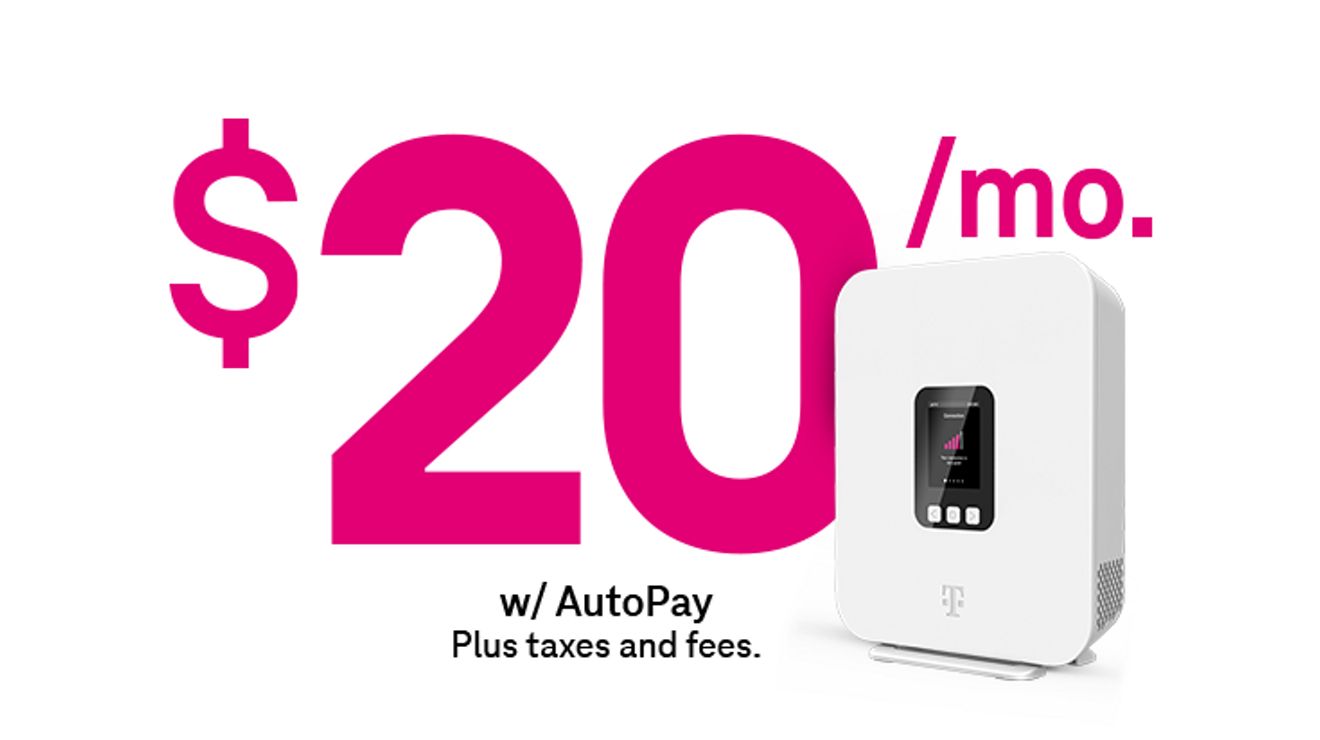 20 dollars a month with AutoPay, plus taxes and fees.