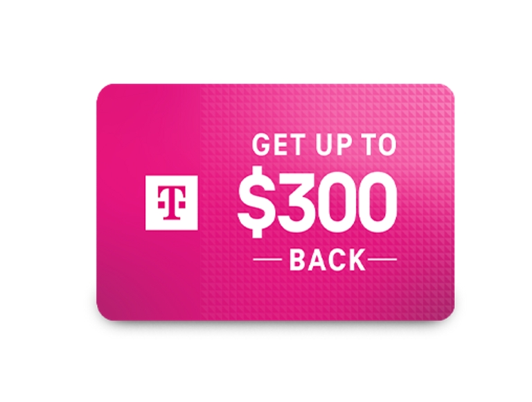 Magenta gift card; get up to 300 dollars back.