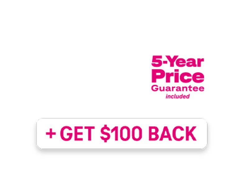 Starting at $55/mo. with Fiber AutoPay. Plus taxes and fees. Plus, get $200 back via virtual prepaid card. Allow 14 weeks after installation. 5-Year Price Guarantee included; exclusions like taxes and fees apply.