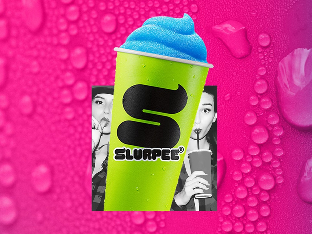 Un delicioso slurpee de 7-Eleven.