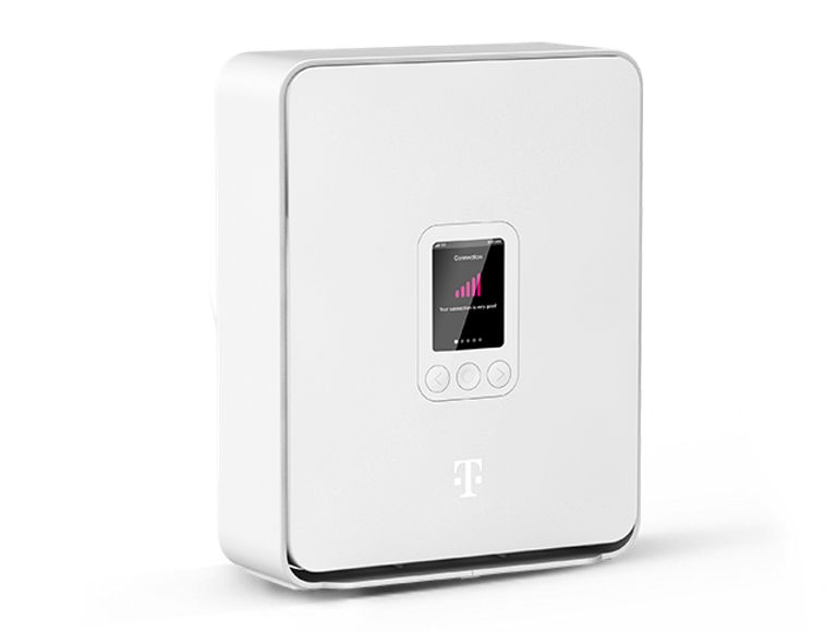 An image of a white T-Mobile 5G Gateway.