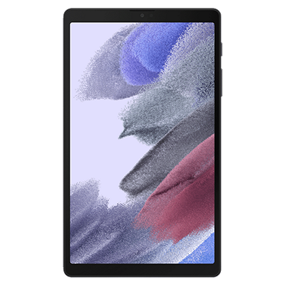 Front view of Samsung Galaxy Tab A7 Lite tablet.