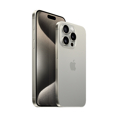 The Titanium iPhone 15.