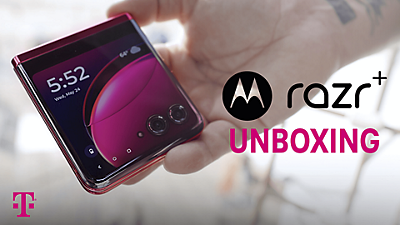 Motorola moto razr+ unboxing