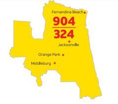 Código de área 864 de South Carolina