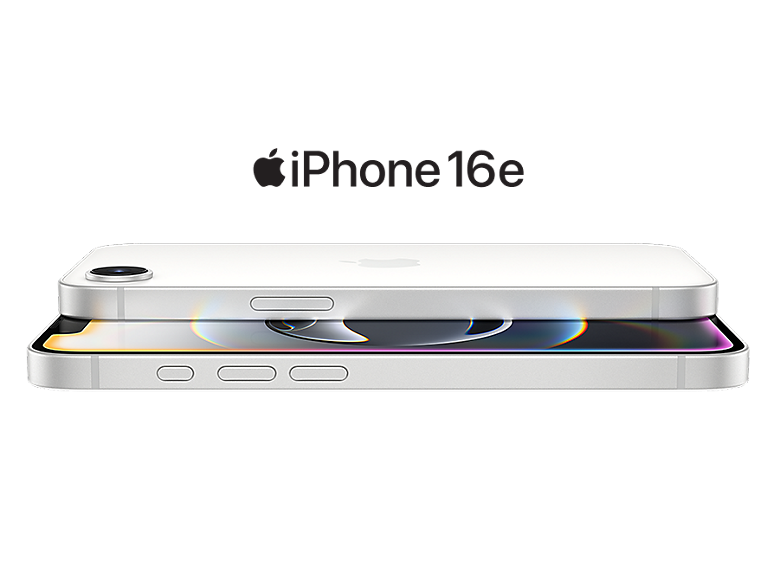 iPhone 16e, Built for Apple Intelligence.