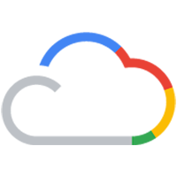 Multi-colored illustration of the Google One cloud.