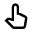 Hand finger icon