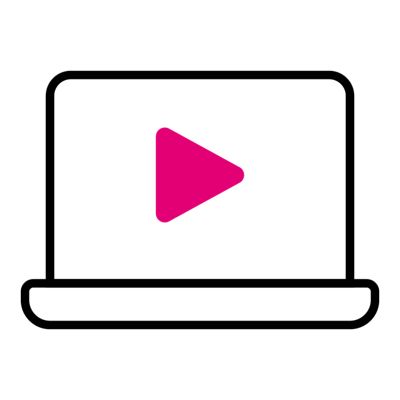 An icon of a laptop