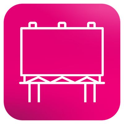 Outdoor display sign 