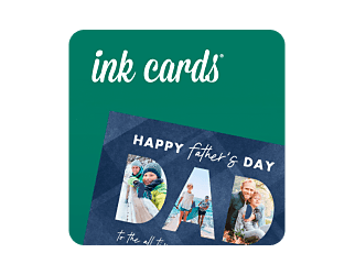A Father’s Day card from Ink Cards.