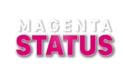 Magenta Status written as image