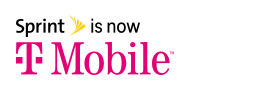 Sprint is now T-Mobile logo 