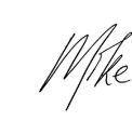 Mike Sievert Signature
