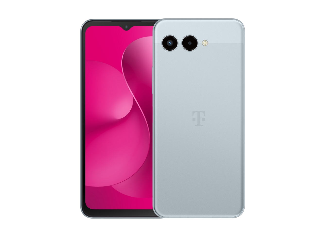 Two Revvl® 8 devices, shown front and back. 