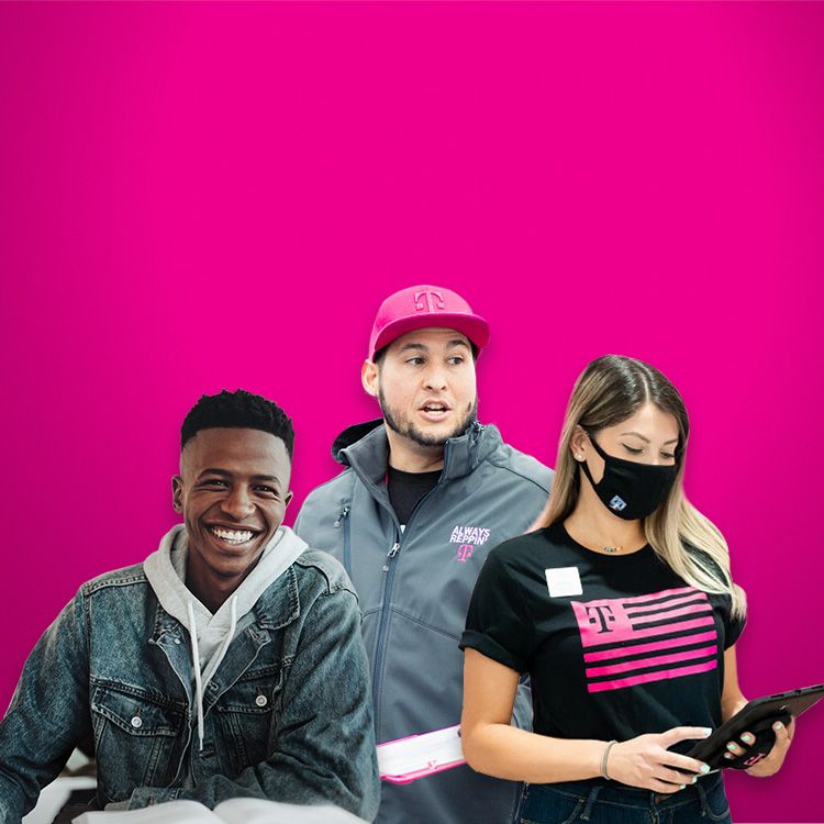 T-Mobile employee, volunteer, and program participant—a few faces from our Corporate Responsibility actions.