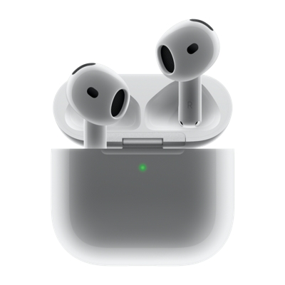 ​​​​Apple AirPods 4 floating out of the case​​​