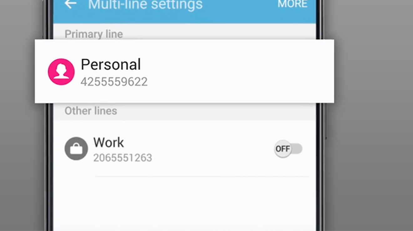 Digits app screen