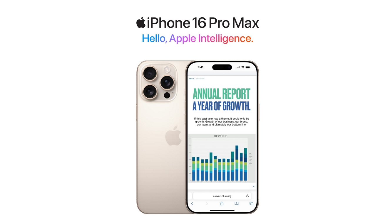 Apple iPhone 16 Pro Max with Apple Intelligence