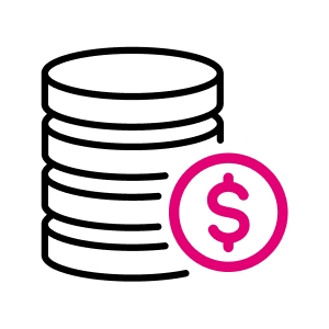 stacked coins