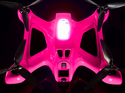 magenta drone